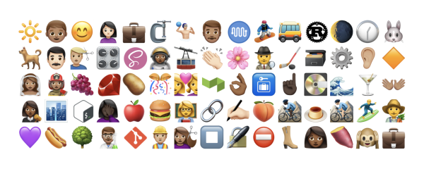 Смайлики и сердечки