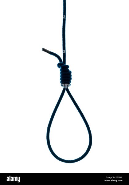 Веревка петля нарисованная