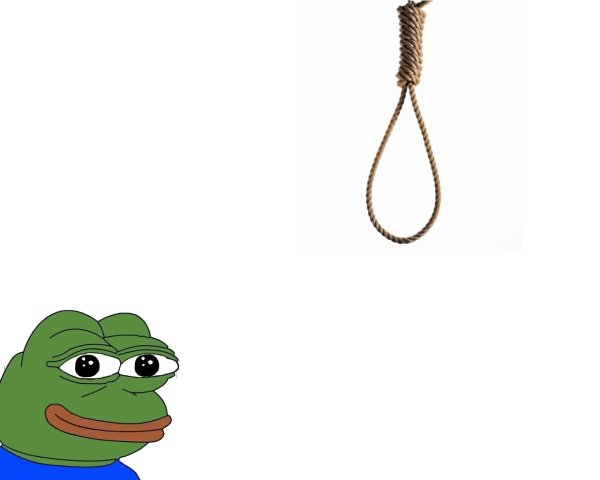 Лягушонок Пепе в петле