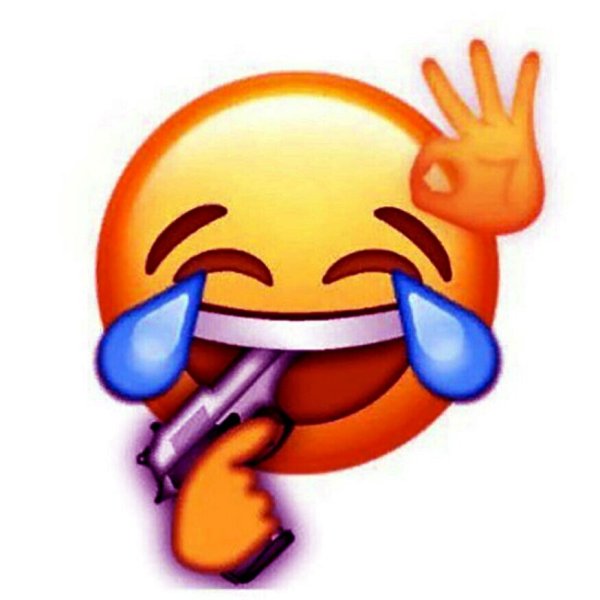 Смайлик смеётся до слёз