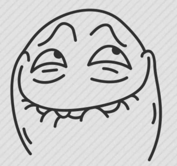 Смайлик на темном фоне