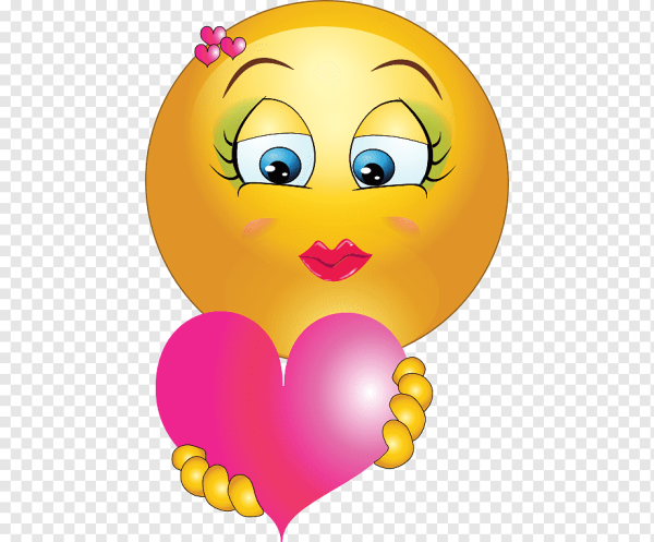 Воздушный поцелуй смайлик