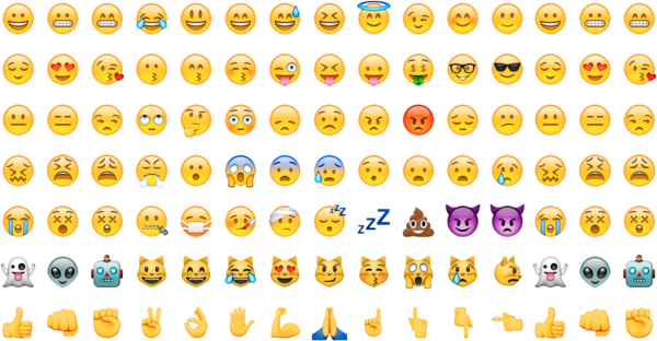 Facebook Reactions PNG