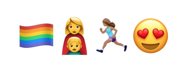 Смайлы айфона на прозрачном фоне