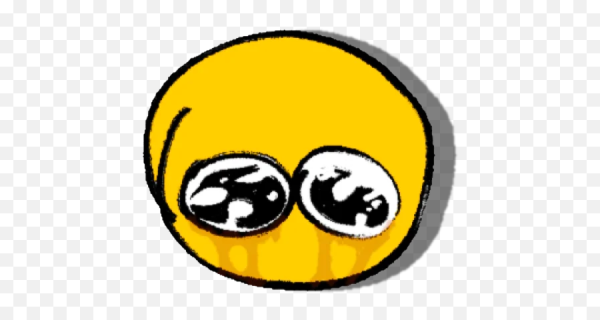 Смайл с большими глазами