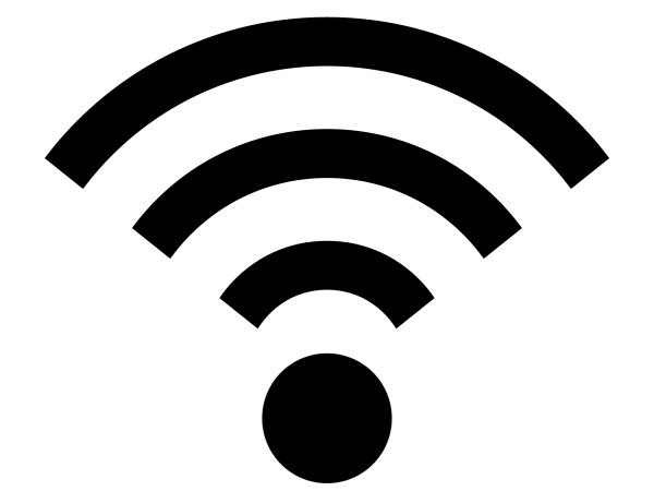 Значок WIFI без фона