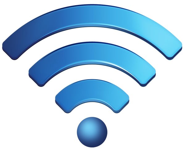 Вай фай на белом фоне