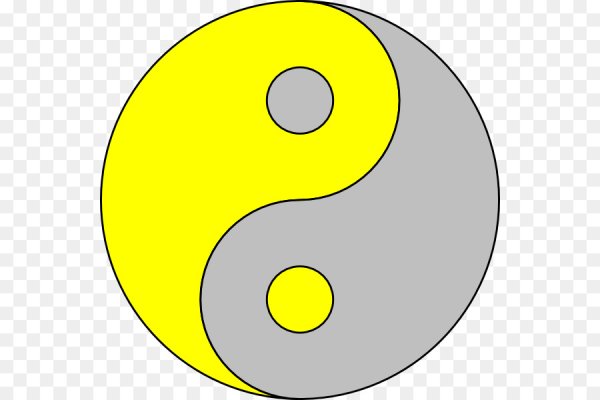 Инь Янь красный желтый