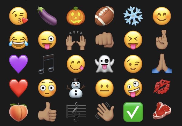 Смайлики в инстаграме