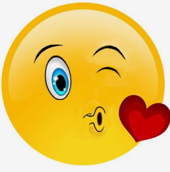 Смайлики поцелуйчики