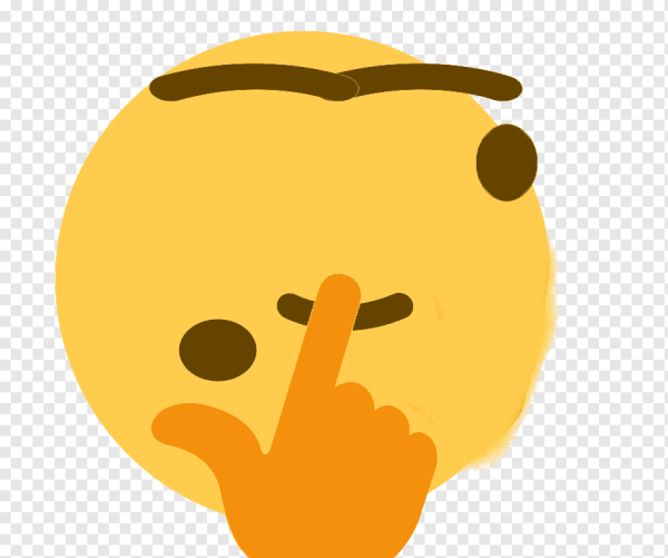 Задумчивый смайлик