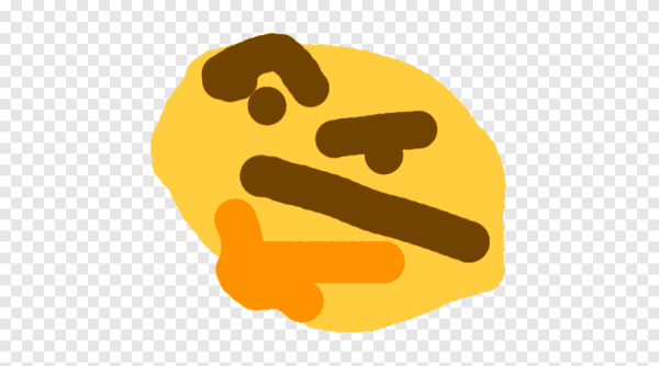 Думающий смайлик