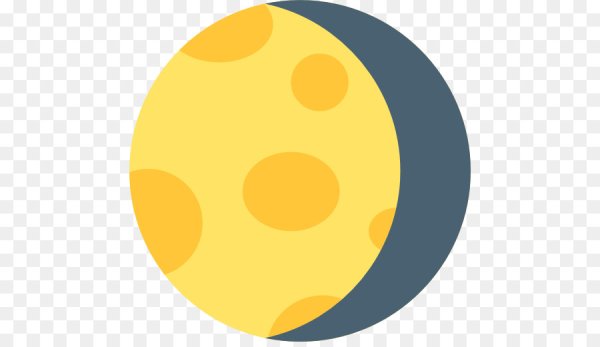 Смайлик Луна эмодзи