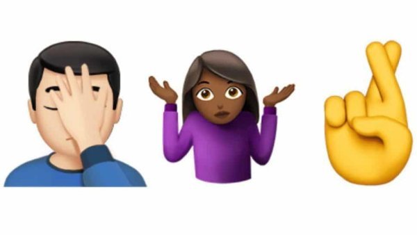 Смайлик человека с руками