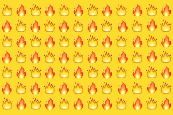 Эмодзи на желтом фоне