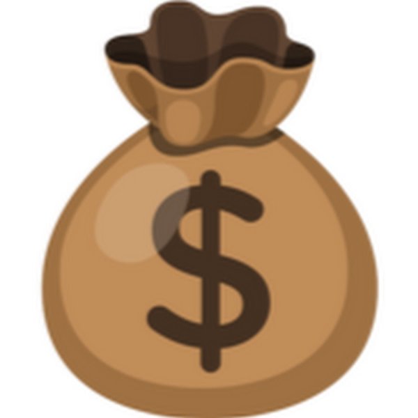 Смайл мешок денег