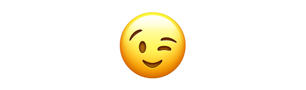 Подмигивающий смайлик