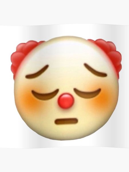 Клоун эмодзи