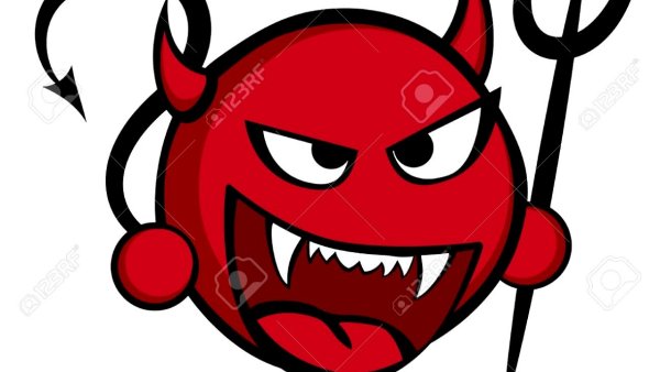 Смайлик ангел и демон