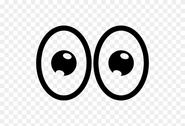 Глаза мультяшные