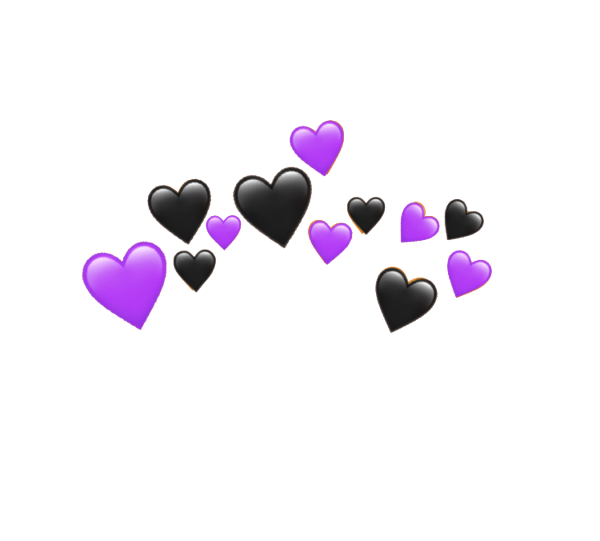 Сердечки не ад головой