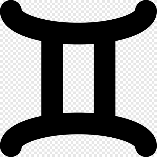 Близнецы на прозрачном фоне