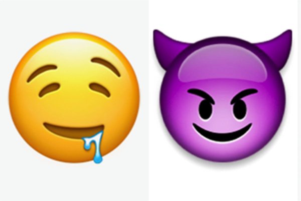 Смайлик демона из ВК