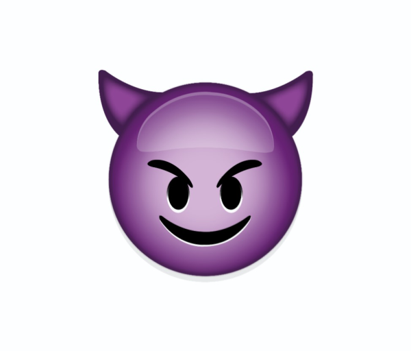 Смайлик чертик