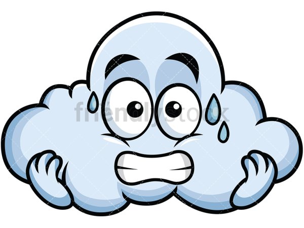 Удивленное облачко