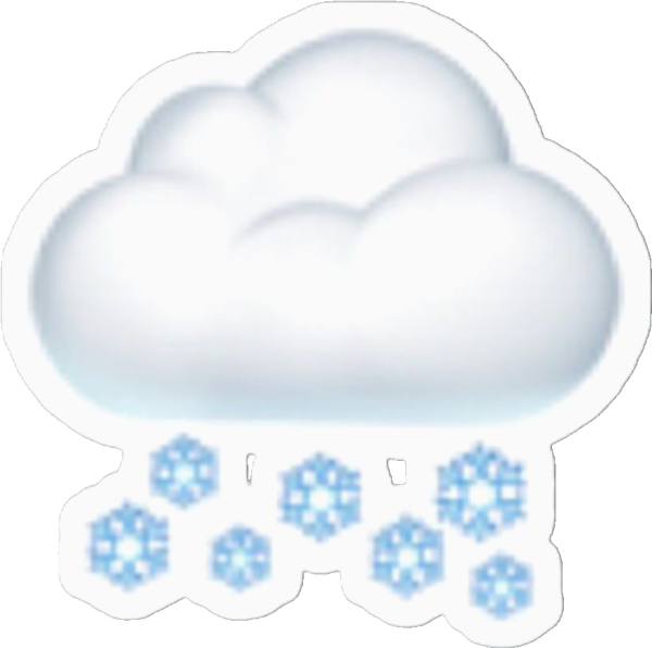 Эмодзи снег