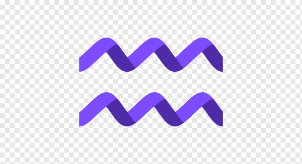 Водолей знак зодиака без фона