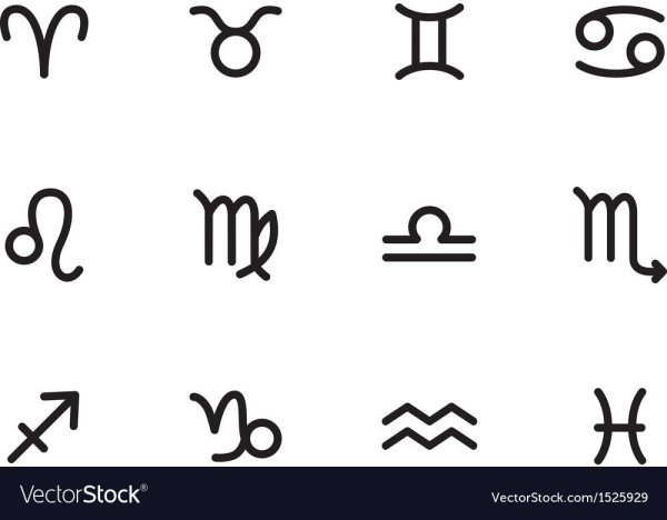 Графический символ Водолея