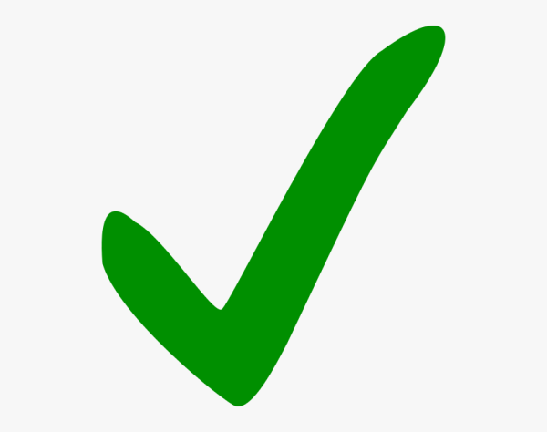 Зеленая галочка