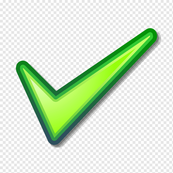 Кнопка галочка