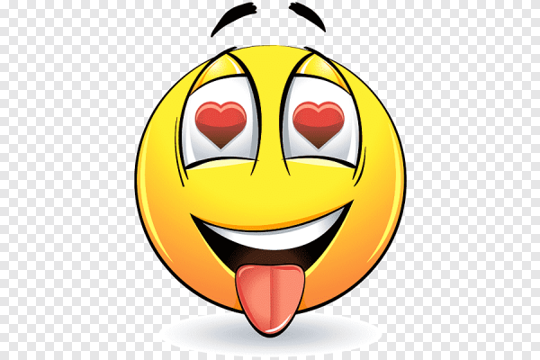 Смайл облизывается