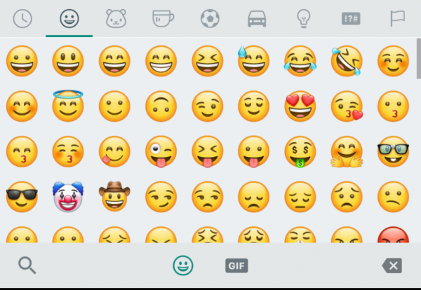 Интересные смайлики для ватсап