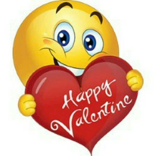 Смайлики с днем влюбленных