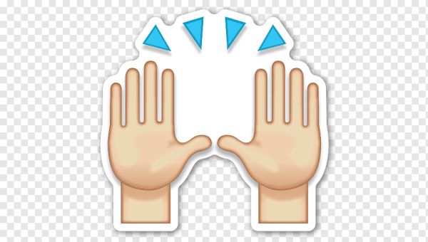 Смайлик ладонь