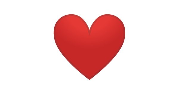 Красное сердце Смайл