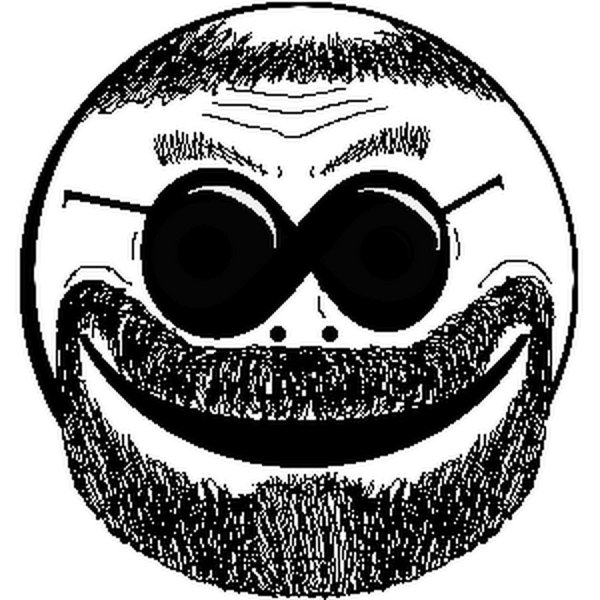 Бородатый смайлик