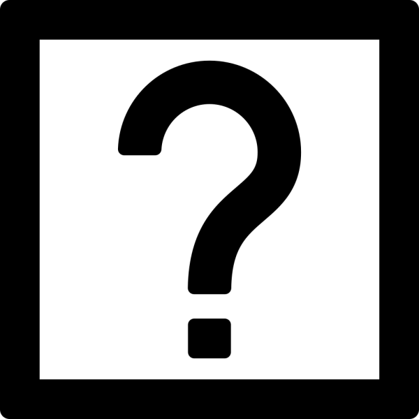 Рамка с вопросительными знаками