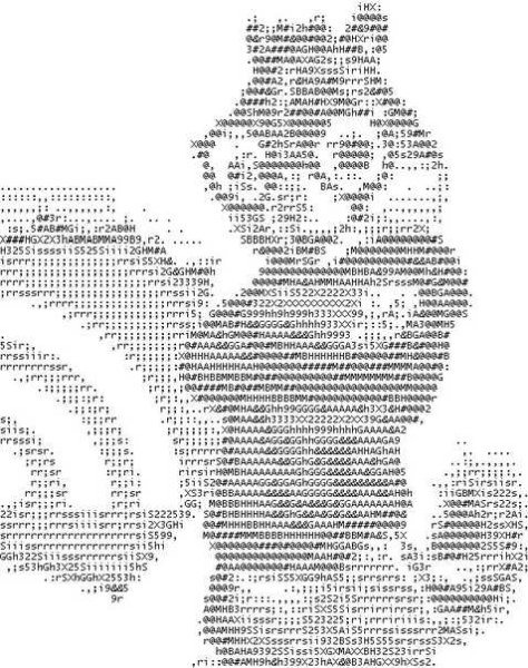 Символьный рисунок