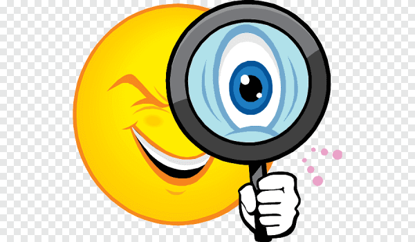 Смайлик любопытство