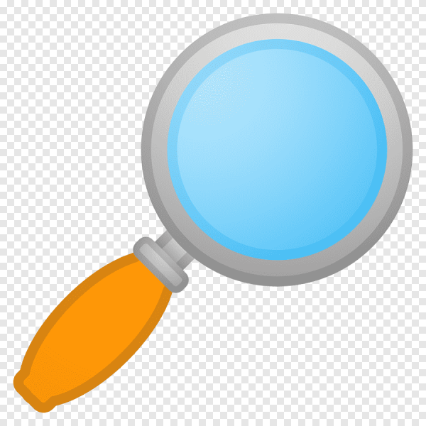 Смайлик с лупой