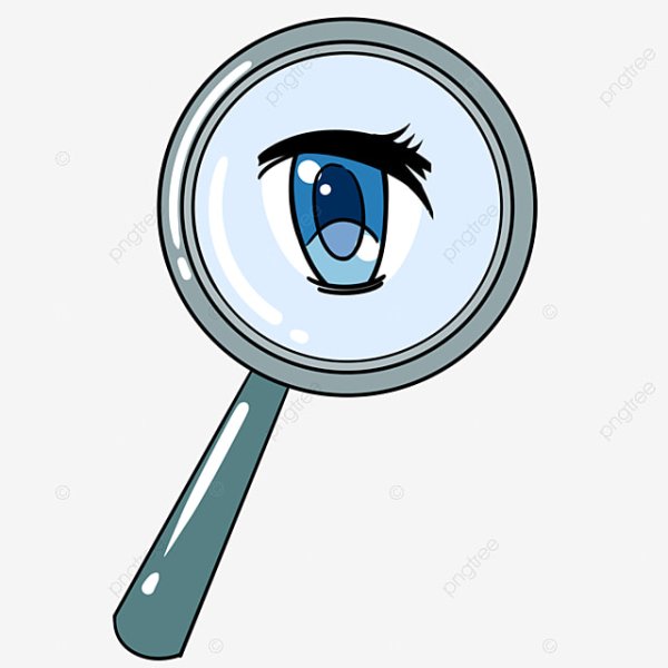 Глаз с лупой