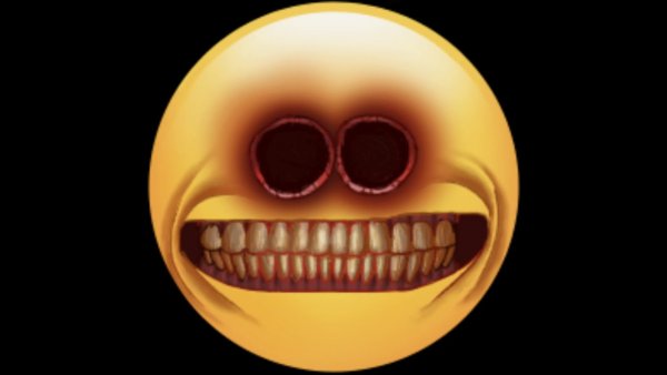 Страшный смайлик