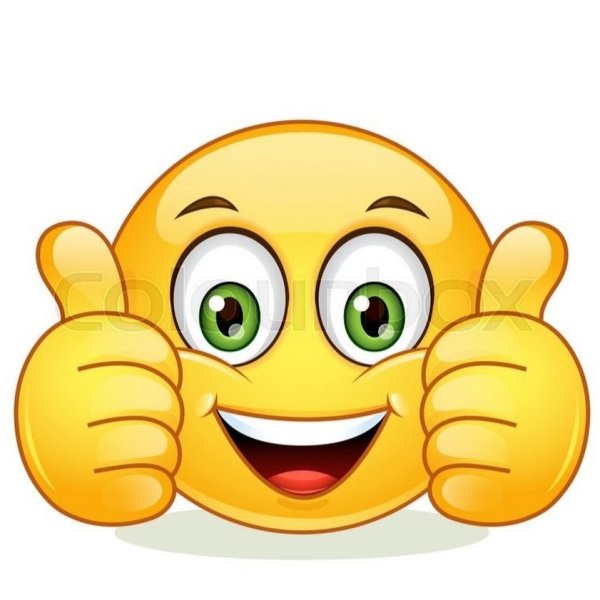 Смайлик показывает класс