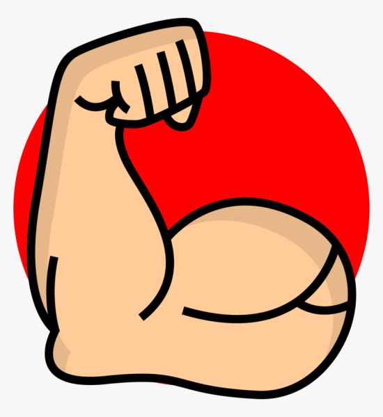 Бицепс мультяшный