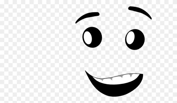 Мультяшные глаза и рот