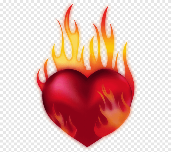 ЭМОДЖИ огненное сердце